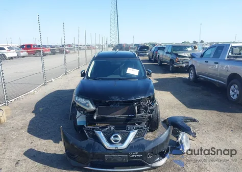 2015 Nissan Rogue Sv z USA, uszkodzony, nr VIN KNMAT2MT9FP518748